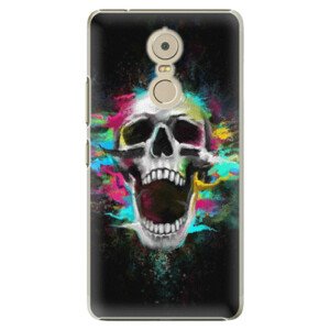 Plastové puzdro iSaprio - Skull in Colors - Lenovo K6 Note