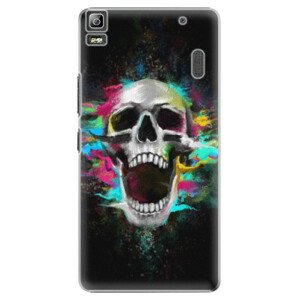 Plastové puzdro iSaprio - Skull in Colors - Lenovo A7000