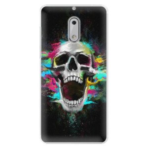 Plastové puzdro iSaprio - Skull in Colors - Nokia 6