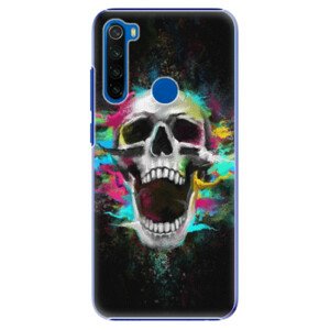 Plastové puzdro iSaprio - Skull in Colors - Xiaomi Redmi Note 8T