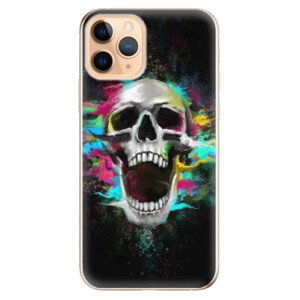 Odolné silikónové puzdro iSaprio - Skull in Colors - iPhone 11 Pro