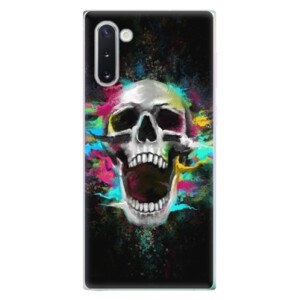 Odolné silikónové puzdro iSaprio - Skull in Colors - Samsung Galaxy Note 10