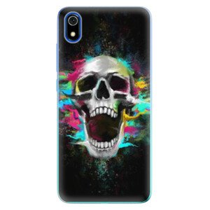 Odolné silikónové puzdro iSaprio - Skull in Colors - Xiaomi Redmi 7A