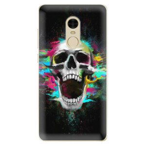 Odolné silikónové puzdro iSaprio - Skull in Colors - Xiaomi Redmi Note 4