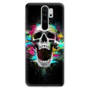 Odolné silikónové puzdro iSaprio - Skull in Colors - Xiaomi Redmi Note 8 Pro