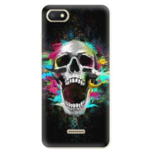 Odolné silikónové puzdro iSaprio - Skull in Colors - Xiaomi Redmi 6A