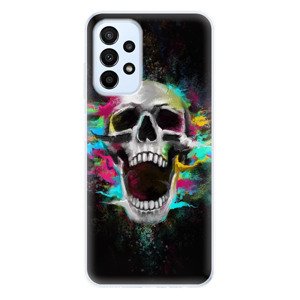 Odolné silikónové puzdro iSaprio - Skull in Colors - Samsung Galaxy A23 / A23 5G