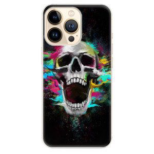 Odolné silikónové puzdro iSaprio - Skull in Colors - iPhone 13 Pro