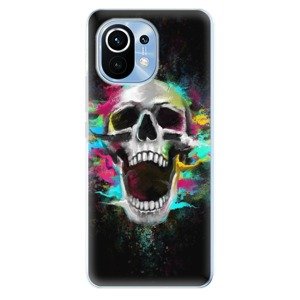 Odolné silikónové puzdro iSaprio - Skull in Colors - Xiaomi Mi 11