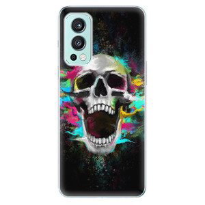 Odolné silikónové puzdro iSaprio - Skull in Colors - OnePlus Nord 2 5G
