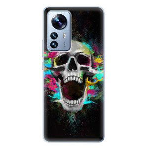 Odolné silikónové puzdro iSaprio - Skull in Colors - Xiaomi 12 Pro