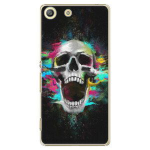 Plastové puzdro iSaprio - Skull in Colors - Sony Xperia M5
