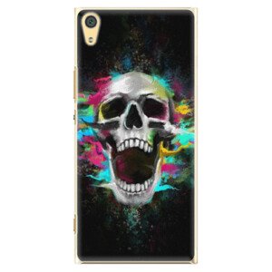 Plastové puzdro iSaprio - Skull in Colors - Sony Xperia XA1 Ultra