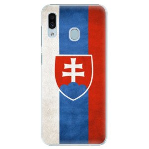 Plastové puzdro iSaprio - Slovakia Flag - Samsung Galaxy A20