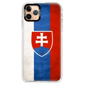 Silikónové puzdro Bumper iSaprio - Slovakia Flag - iPhone 11 Pro Max