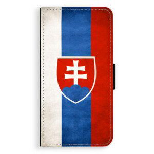 Flipové puzdro iSaprio - Slovakia Flag - iPhone XS Max