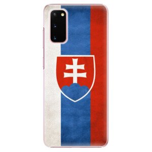 Plastové puzdro iSaprio - Slovakia Flag - Samsung Galaxy S20