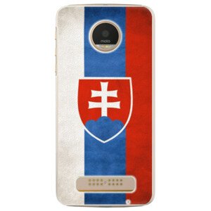 Plastové puzdro iSaprio - Slovakia Flag - Lenovo Moto Z Play