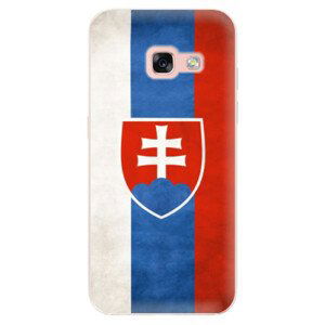 Odolné silikónové puzdro iSaprio - Slovakia Flag - Samsung Galaxy A3 2017