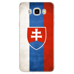 Odolné silikónové puzdro iSaprio - Slovakia Flag - Samsung Galaxy J5 2016