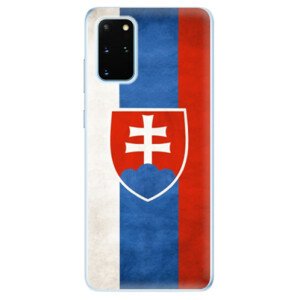 Odolné silikónové puzdro iSaprio - Slovakia Flag - Samsung Galaxy S20+