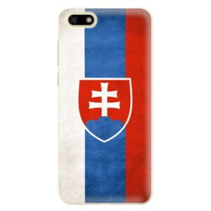 Odolné silikónové puzdro iSaprio - Slovakia Flag - Huawei Y5 2018