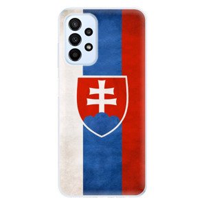 Odolné silikónové puzdro iSaprio - Slovakia Flag - Samsung Galaxy A23 / A23 5G