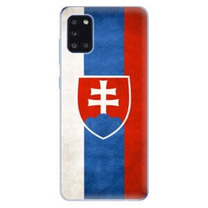 Odolné silikónové puzdro iSaprio - Slovakia Flag - Samsung Galaxy A31