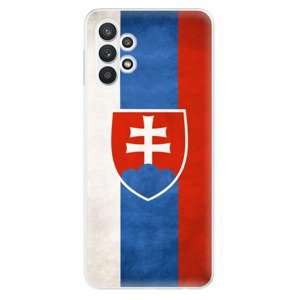 Odolné silikónové puzdro iSaprio - Slovakia Flag - Samsung Galaxy A32 5G