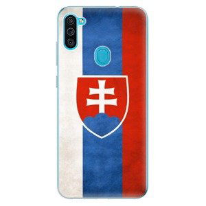 Odolné silikónové puzdro iSaprio - Slovakia Flag - Samsung Galaxy M11