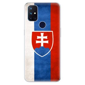 Odolné silikónové puzdro iSaprio - Slovakia Flag - OnePlus Nord N10 5G