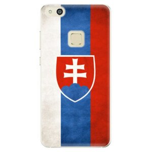 Odolné silikónové puzdro iSaprio - Slovakia Flag - Huawei P10 Lite