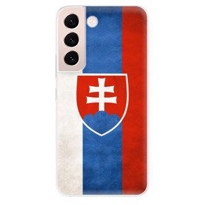 Odolné silikónové puzdro iSaprio - Slovakia Flag - Samsung Galaxy S22 5G