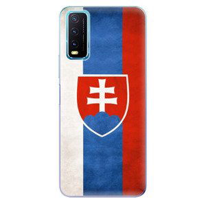 Odolné silikónové puzdro iSaprio - Slovakia Flag - Vivo Y20s