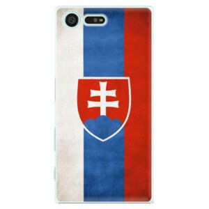 Plastové puzdro iSaprio - Slovakia Flag - Sony Xperia X Compact