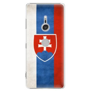 Plastové puzdro iSaprio - Slovakia Flag - Sony Xperia XZ3