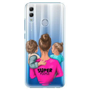 Plastové puzdro iSaprio - Super Mama - Boy and Girl - Huawei Honor 10 Lite