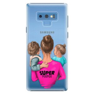 Plastové puzdro iSaprio - Super Mama - Boy and Girl - Samsung Galaxy Note 9