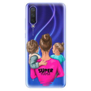 Odolné silikónové puzdro iSaprio - Super Mama - Boy and Girl - Xiaomi Mi 9 Lite