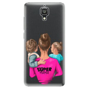 Plastové puzdro iSaprio - Super Mama - Boy and Girl - Xiaomi Mi4