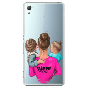 Plastové puzdro iSaprio - Super Mama - Boy and Girl - Sony Xperia Z3+ / Z4