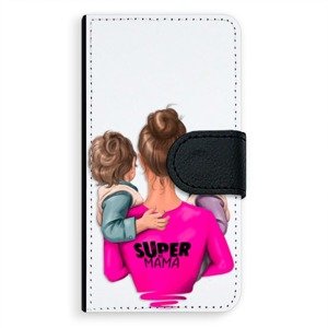 Univerzálne flipové puzdro iSaprio - Super Mama - Two Boys - Flip S