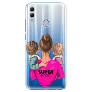 Plastové puzdro iSaprio - Super Mama - Two Boys - Huawei Honor 10 Lite