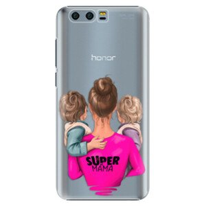 Plastové puzdro iSaprio - Super Mama - Two Boys - Huawei Honor 9