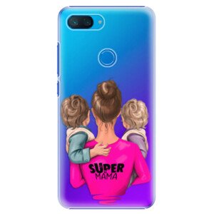 Plastové puzdro iSaprio - Super Mama - Two Boys - Xiaomi Mi 8 Lite