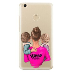 Plastové puzdro iSaprio - Super Mama - Two Boys - Xiaomi Mi Max 2