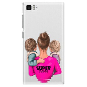 Plastové puzdro iSaprio - Super Mama - Two Boys - Xiaomi Mi3