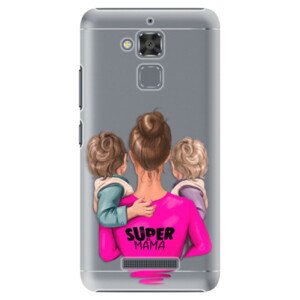 Plastové puzdro iSaprio - Super Mama - Two Boys - Asus ZenFone 3 Max ZC520TL