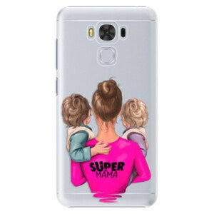 Plastové puzdro iSaprio - Super Mama - Two Boys - Asus ZenFone 3 Max ZC553KL