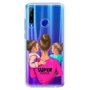 Plastové puzdro iSaprio - Super Mama - Two Girls - Huawei Honor 20 Lite